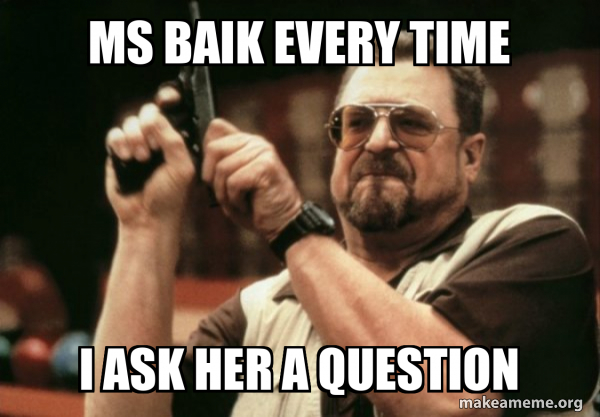 Am I the only one meme
