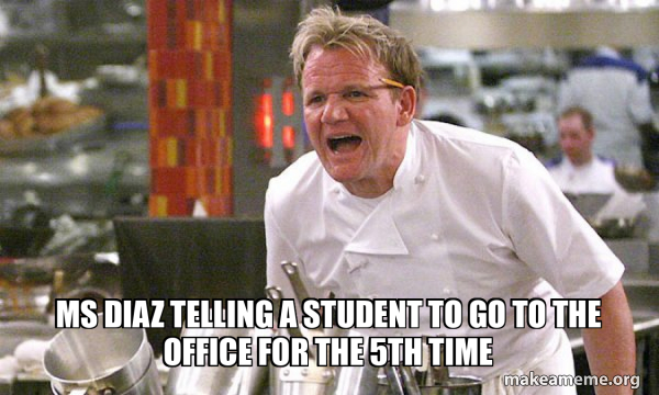 Gordon Ramsay Hell's Kitchen meme