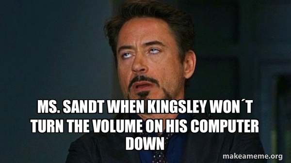 Tony Stark Eye Roll meme