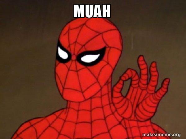 muah spiderman care factor zero make a meme muah 5929d4 muah spiderman care factor zero make a meme,Muah Meme
