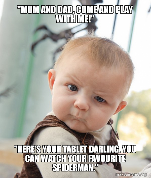 Skeptical Baby meme