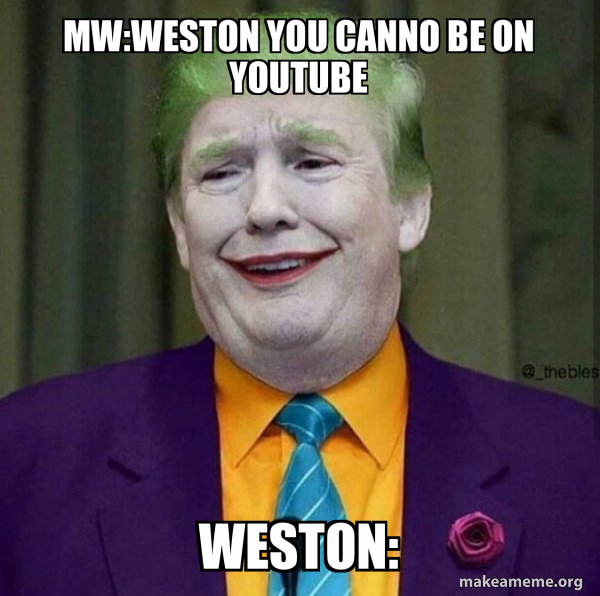 Donald Trump - The Joker meme