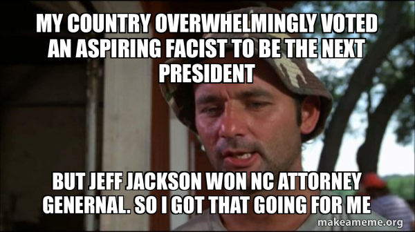 Bill Murry Caddyshack (So I got that going for me) meme
