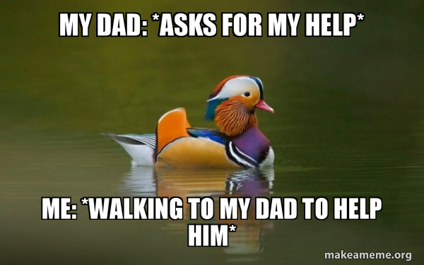 Fashionable Advice Mallard meme