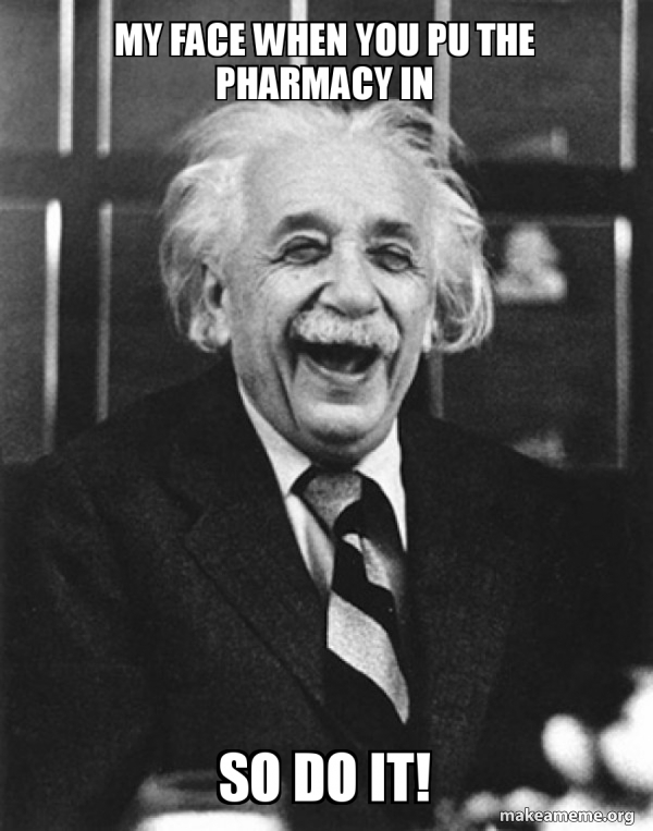 Laughing Albert Einstein meme