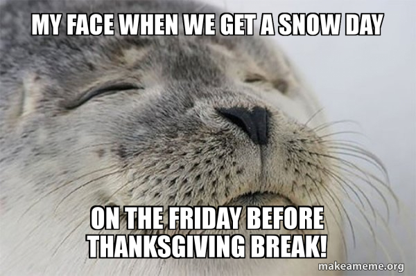 snow day work memes