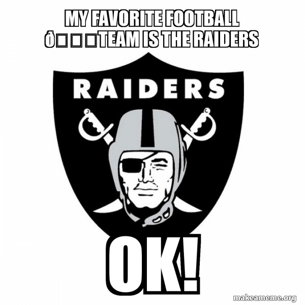 Oakland Raiders meme