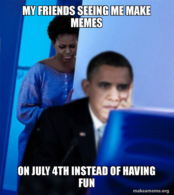 Redditor Obama's Wife meme