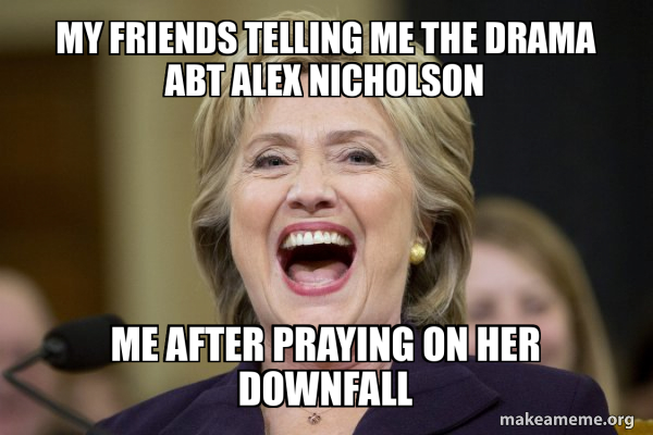 Hillary Clinton Laughs meme