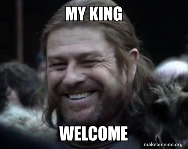Happy Ned Stark Meme meme
