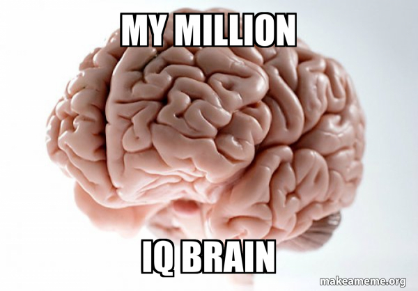 Scumbag Brain meme