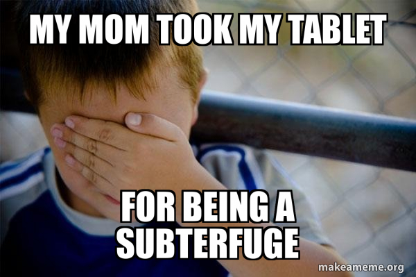 Confession Kid meme