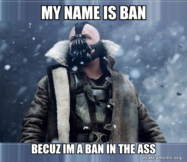 Bane (born into it, molded by it) meme