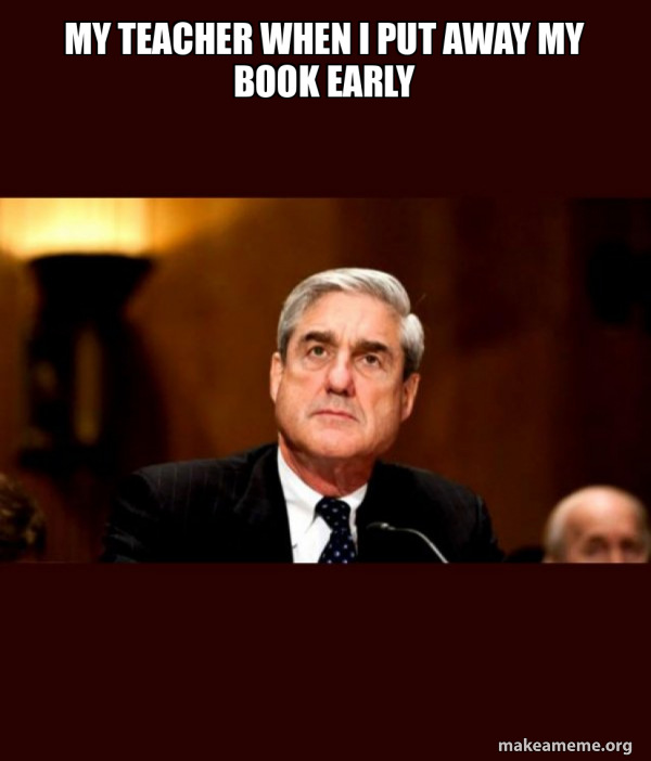 Robert Mueller meme