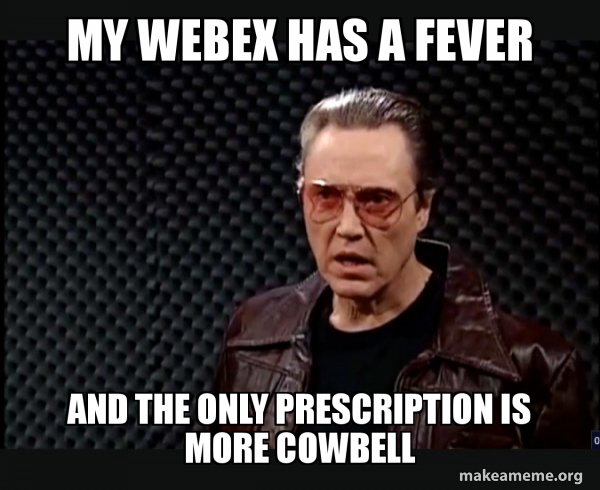 SNL - More Cowbell meme