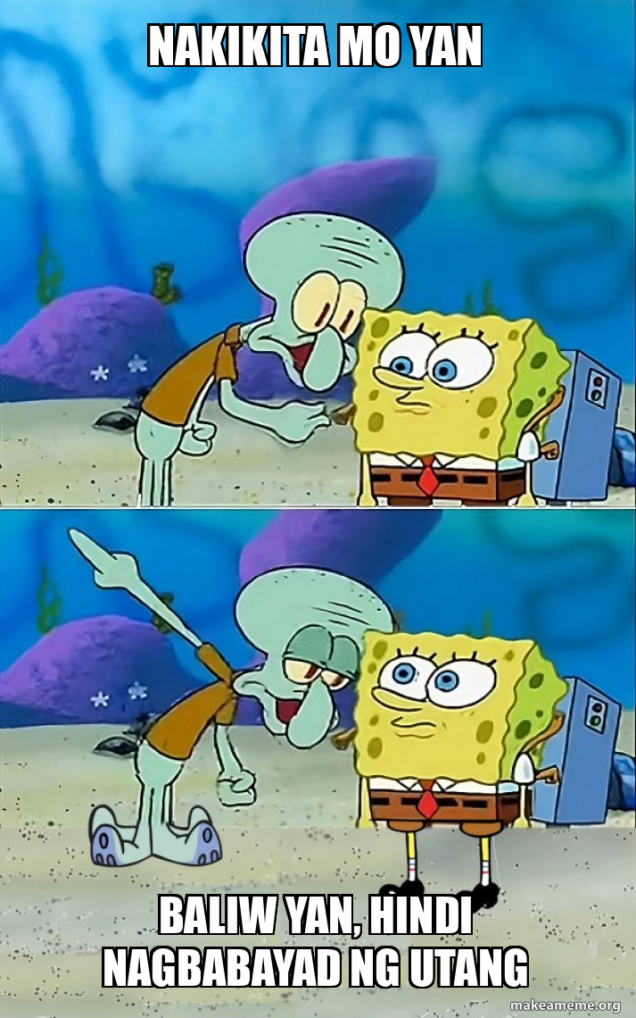Talk To Spongebob meme