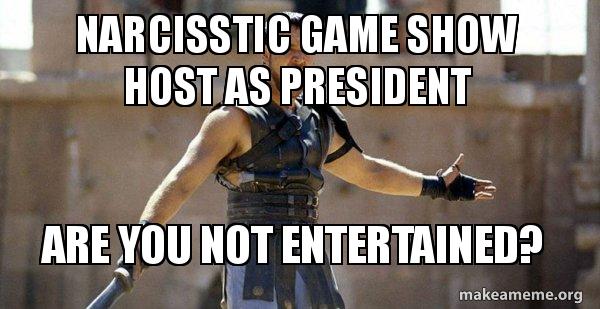 Gladiator (Are You Not Entertained?) meme