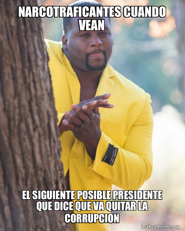 Anthony Adams in Yellow Suit Rubbing Hands meme