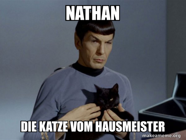 Spock and Cat Meme meme