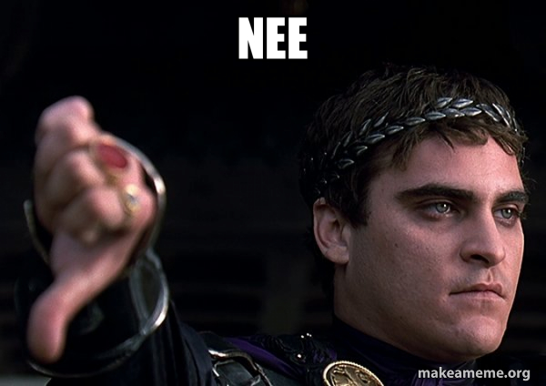 Downvoting Roman meme