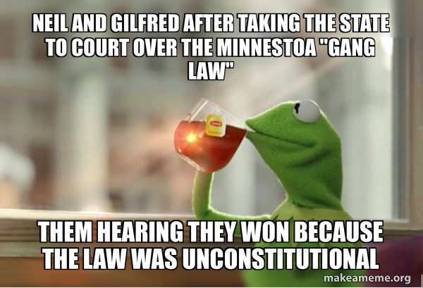 neil and Gilfred after taking the state to court over the Minnestoa ...