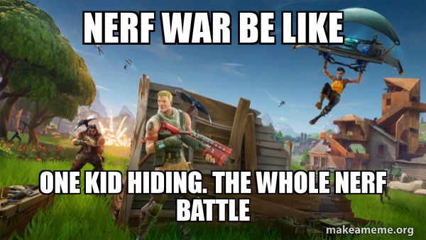 Fortnite Battle Royale game meme