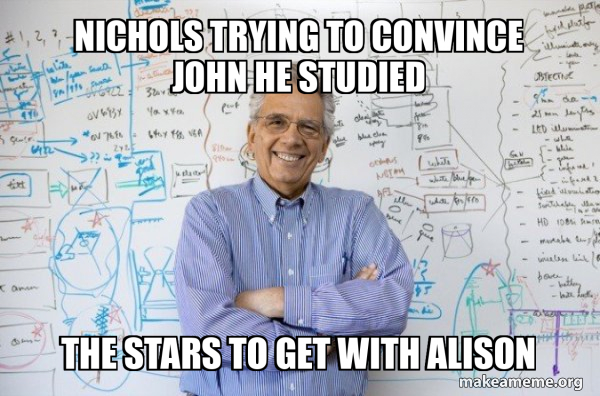 Good Guy Professor meme