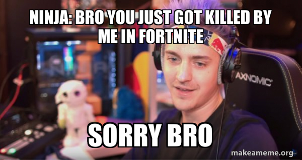 Ninja Tyler Blevins meme