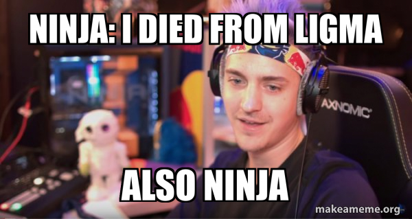 Ninja Tyler Blevins meme