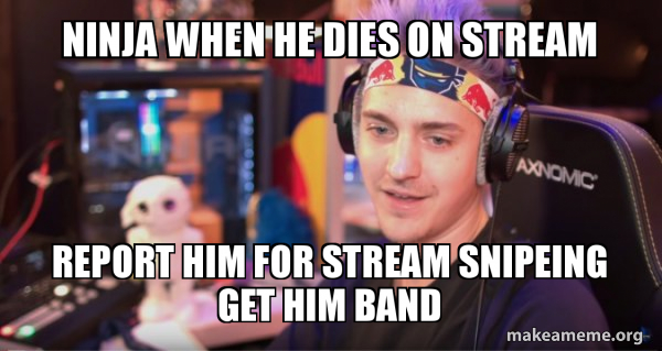 Ninja Tyler Blevins meme