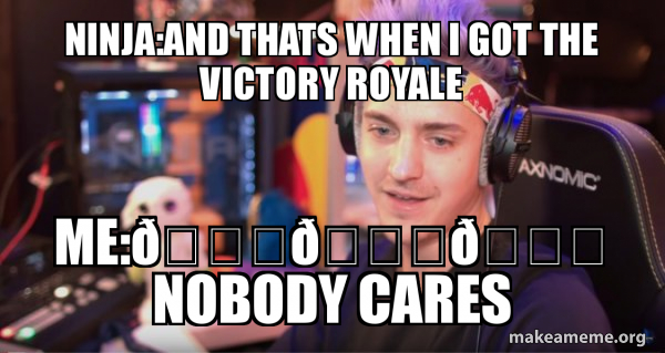 Ninja Tyler Blevins meme