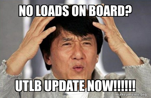 No loads on board? UTLB UPDATE NOW!!!!!! - Jackie Chan Why? Meme Generator
