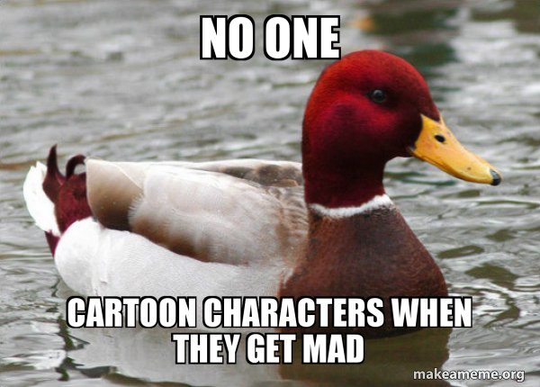 Malicious Advice Mallard meme