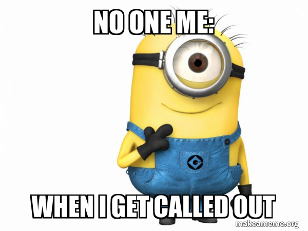 Thoughtful Minion meme