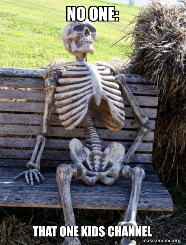 Waiting Skeleton meme
