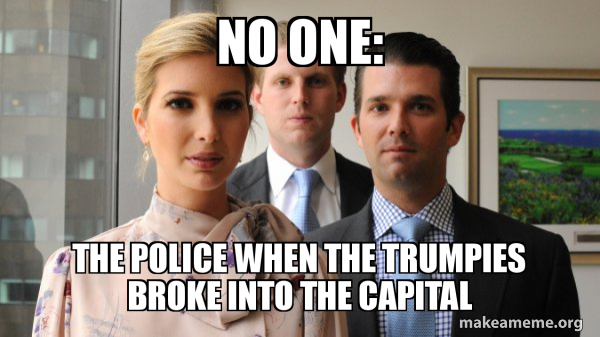 The Trump Kids Eric, Donald Jr and Ivanka meme