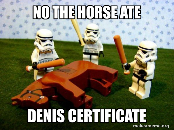 Flogging a Dead Horse meme