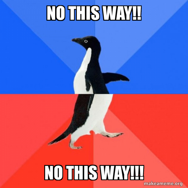 Socially Awkward Awesome Penguin meme