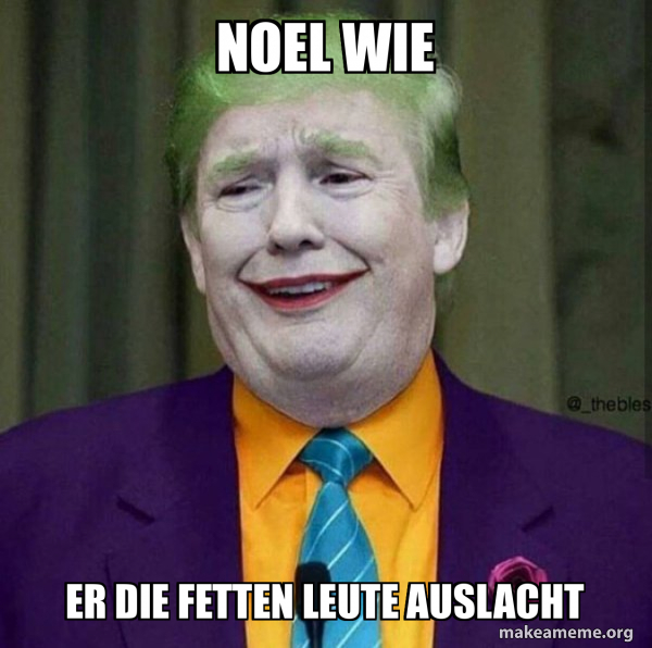 Donald Trump - The Joker meme