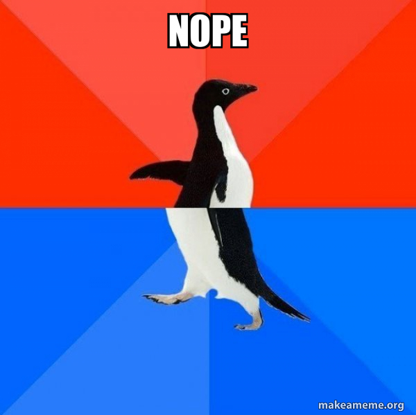 Socially Awesome Awkward Penguin meme