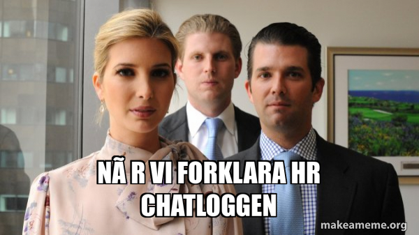 The Trump Kids Eric, Donald Jr and Ivanka meme