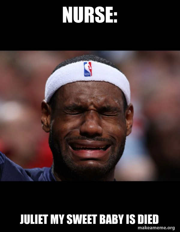 Lebron Crying meme