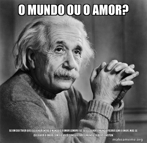 Serious Albert Einstein meme