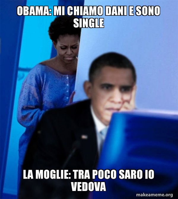 Redditor Obama's Wife meme