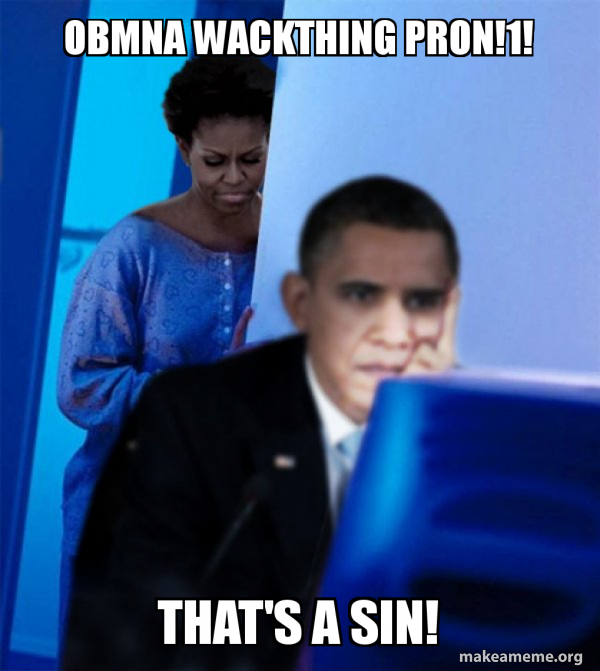 Redditor Obama's Wife meme