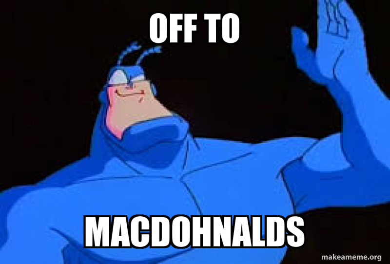 OfF to MACdohnalds Meme Generator