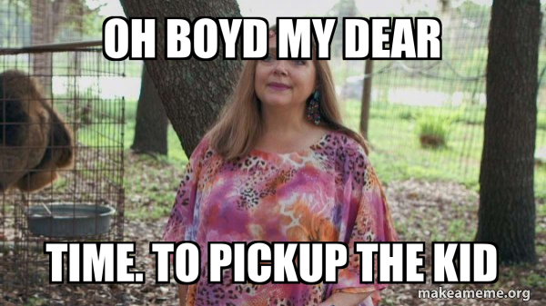 Carole Baskins (Carol ?) meme