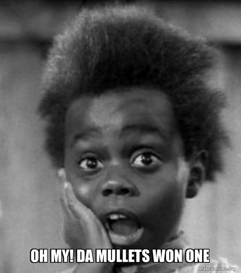 OH MY! DA MULLETS WON ONE Meme Generator