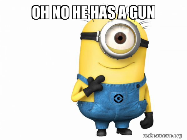 Thoughtful Minion meme