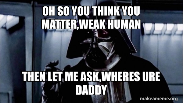 Darth Vader - Choke meme